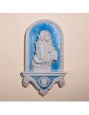 Madonna della Strada del Ferruzzi : Enamelled Coloured Ceramic Work Base